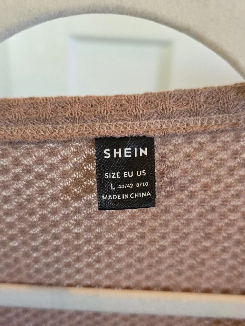 SHEIN Mixed Knit Sweater Bundle in Rust, Cream, Tan, Mauve - Picture 9 of 11